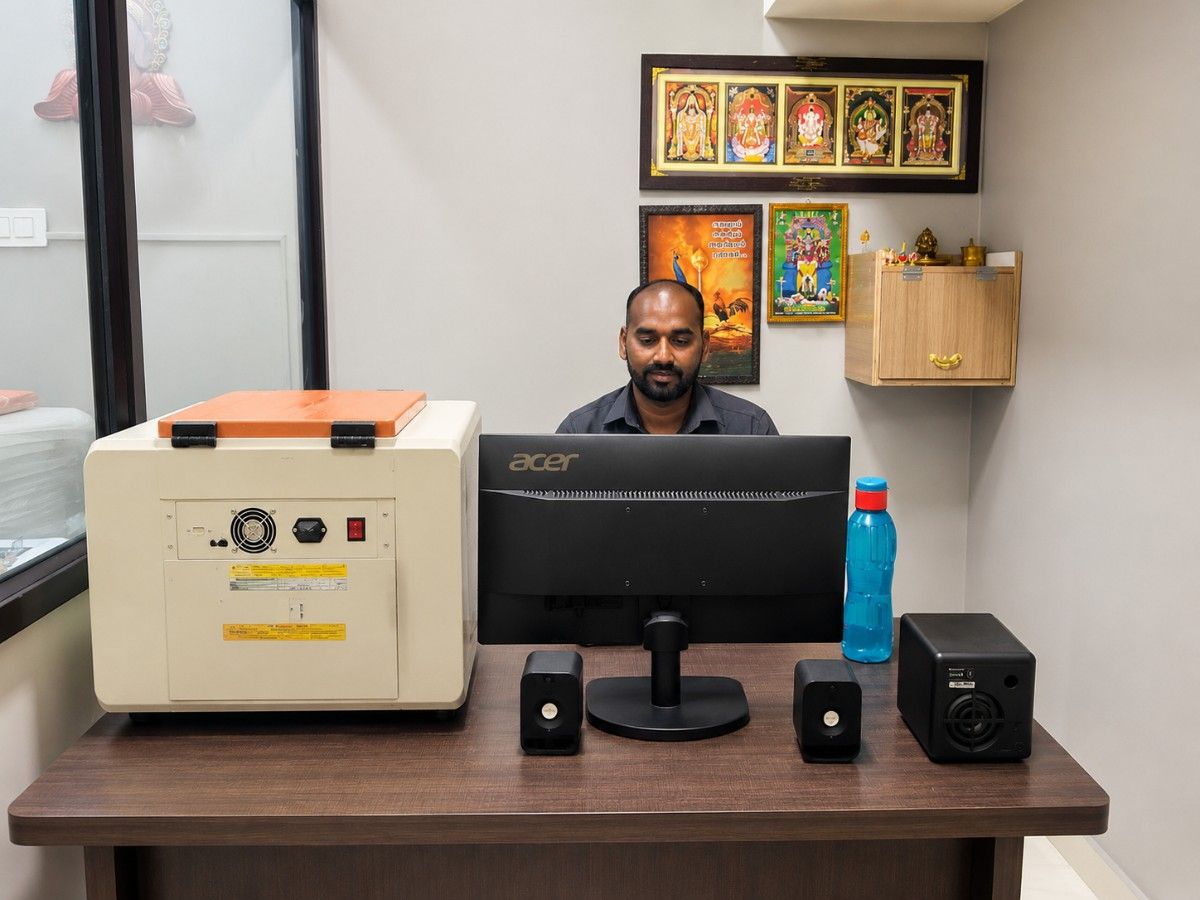 Professional gold testing equipment ensuring accurate purity verification and transparent valuation