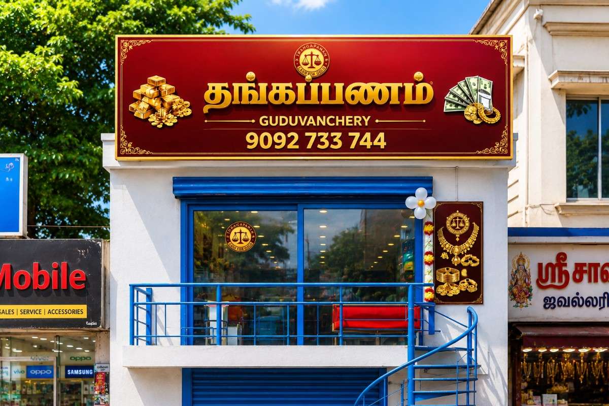 Thangapanam cash for gold branch in Guduvanchery