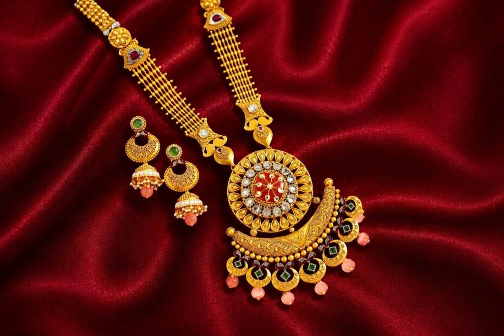 Antique gold jewellery evaluated for maximum value and instant payment