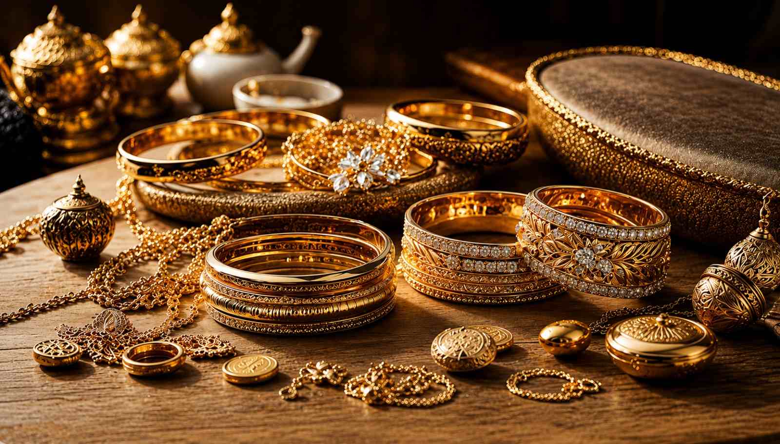 Sell Gold for Cash by exchanging gold jewellery, coins, bangles, and ornaments for the best rates