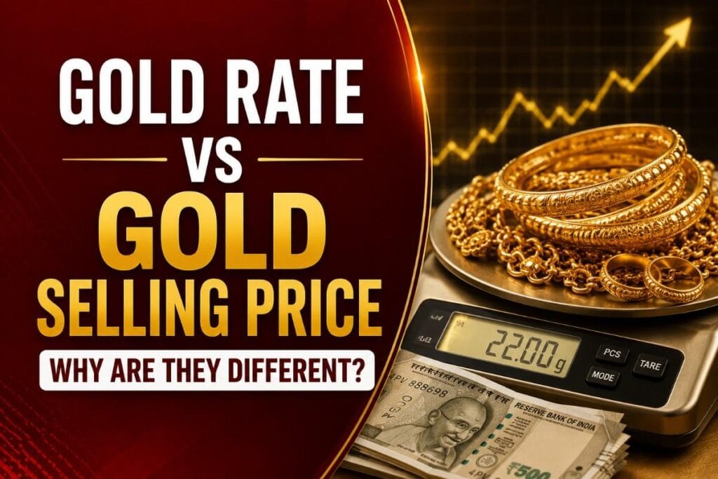 Gold Rate vs Gold Selling Price: Why Are They Different?