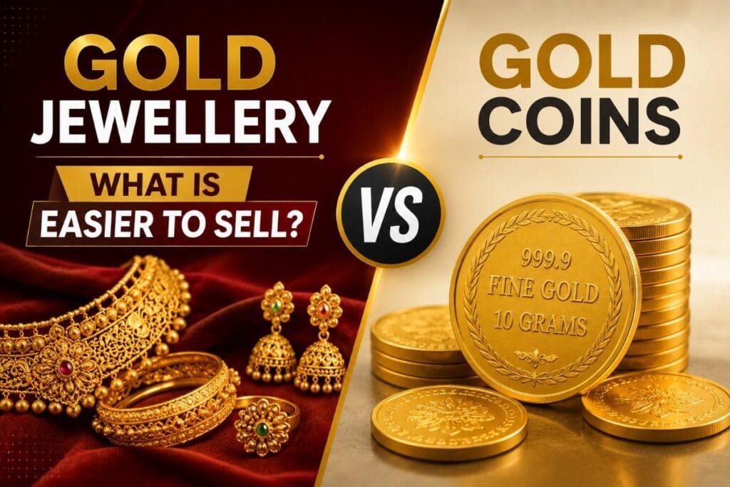 Gold Jewellery vs Gold Coins: Which Is Easier to Sell?