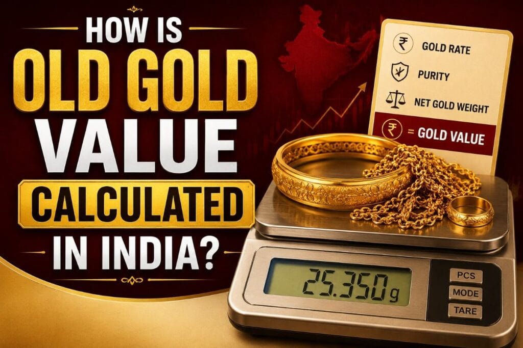How Is Old Gold Value Calculated in India?